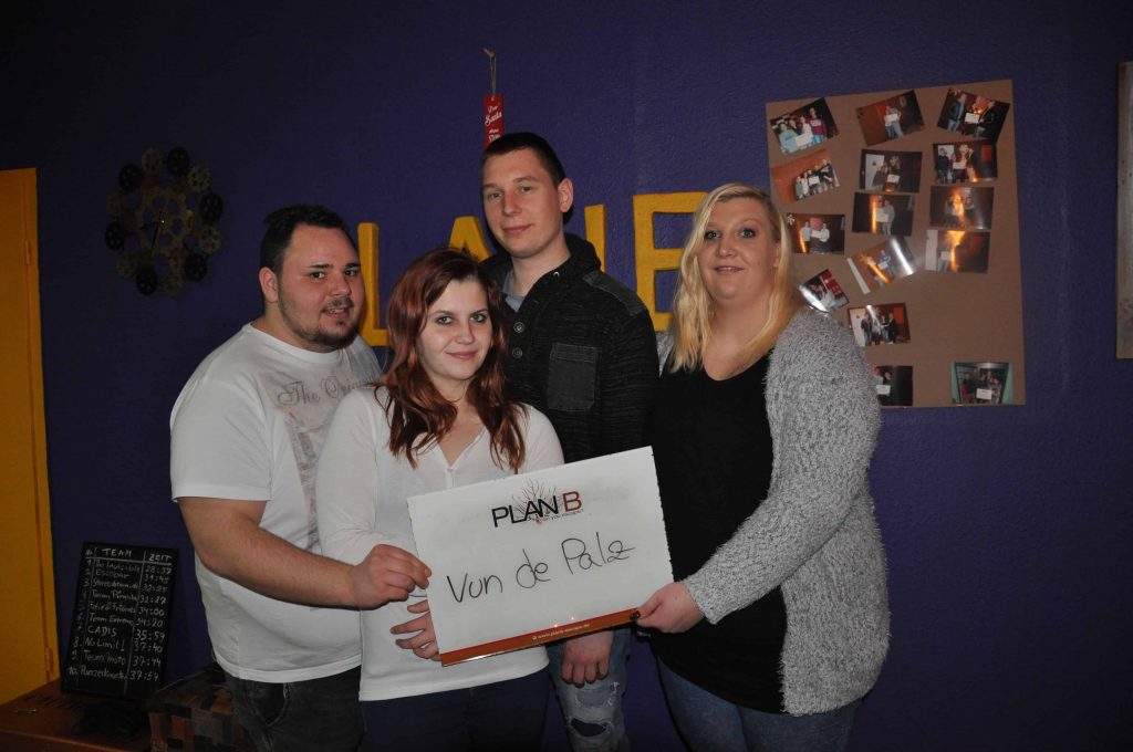 Group pictures KW 6-2018 Karlsruhe - 2 Group pictures KW 6-2018 Karlsruhe - 2 | PlanB Escape