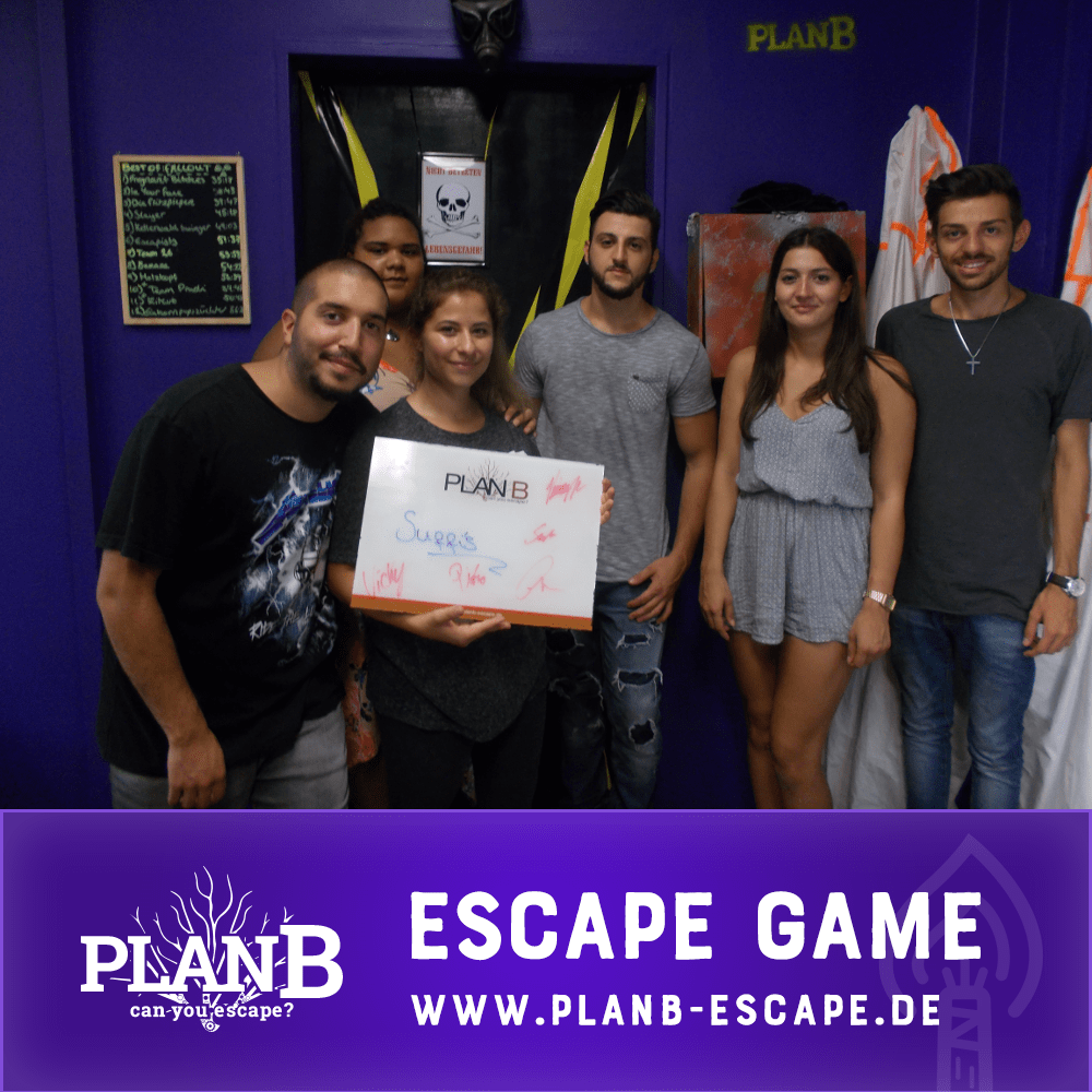 Gruppenbilder KW 34 - 14 | PlanB Escape