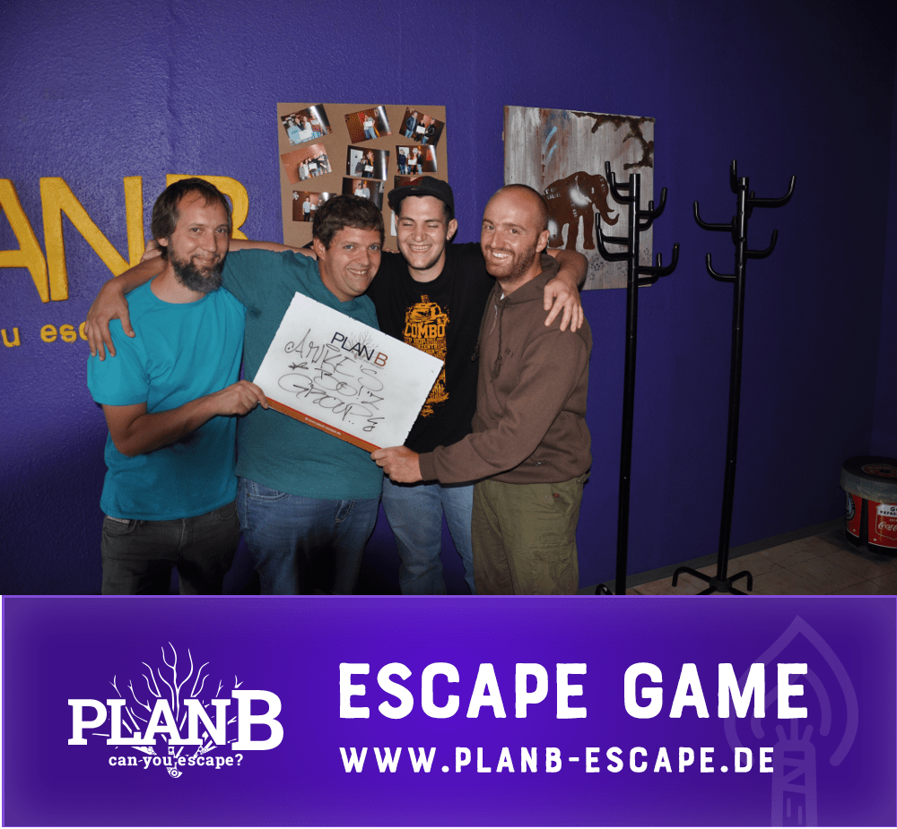 Gruppenbilder KW 36 part 1 - 5 | PlanB Escape