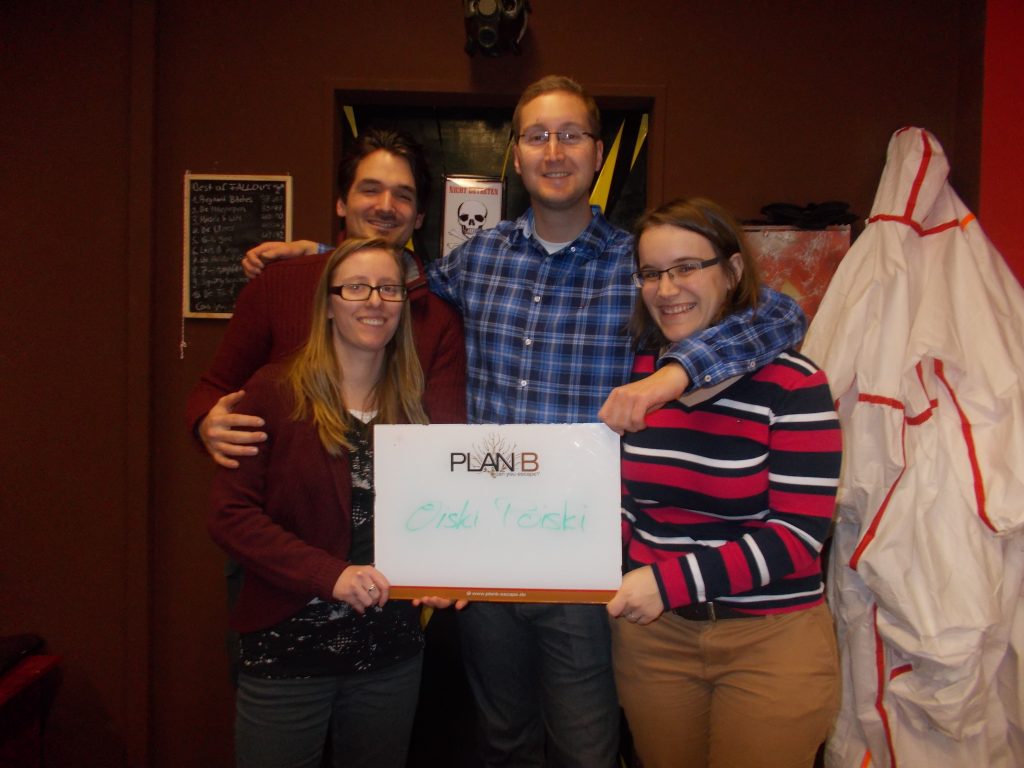 Group pictures from 08.02.17 &#038; # 8211; 12.02.17 from Plan B Escape - 3 | PlanB Escape