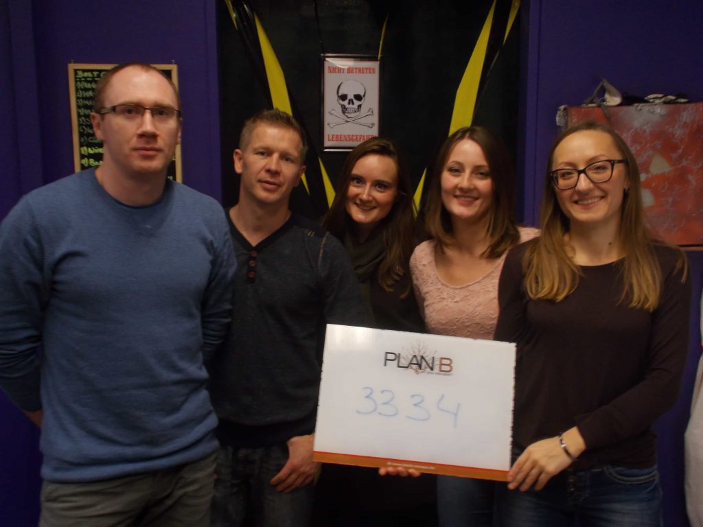 Group pictures KW 44 - 29 | PlanB Escape